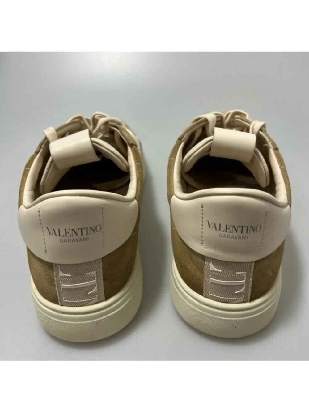 Valentino Garavani Off-White & Tan VL7N Sneakers Men’s EU 46/US 13